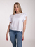 Remera CR c/ Volados Lisa Algodon T S/L (RC001880) - comprar online