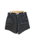 Short Egipto Black Rigido c/ Tachas Peltre T/A T:S/XL (SH000291)