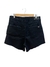 Short Egipto Black Rigido c/ Tachas Peltre T/A T:S/XL (SH000291) - comprar online