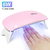 6W Mini Secador de Unhas Máquina Portátil 6 LED UV Manicure Lâmpada Uso Domé - loja online