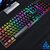 Teclado Gamer semi-mecânico, PC Original, RGB LED retro iluminado, PC - comprar online