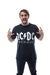 Camiseta ACDC Black in Black na internet