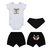 Conjunto Body Brave Orango Kids - comprar online