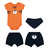 Conjunto Body Tigre Orango Kids - comprar online