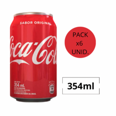 Coca Cola lata 354ml