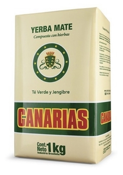 Yerba Canarias Te verde y Jengibre - comprar online