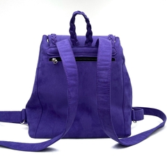 Mochila tranças - cor violeta