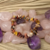 Pulseira Unissex Pedra Natural - Jaspe Mookaite