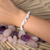 Pulseira Unissex Pedra Natural - Howlita - comprar online