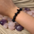 Pulseira Unissex Pedra Natural - Turmalina Negra - comprar online