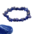 Pulseira Unissex Pedra Natural - Quartzo Azul - Espaço Ametiste-se 