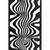 Cuadro Abstracto Resonancia Blanco y Negro - comprar online