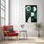 Cuadro Abstracto Verde - comprar online