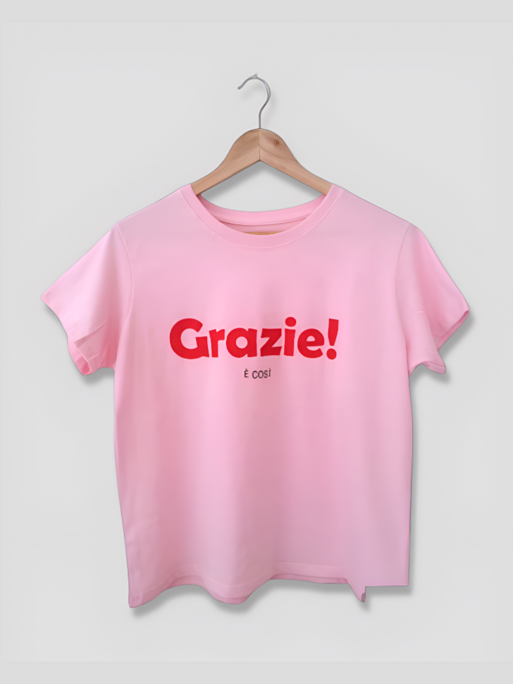 Remera Rosa GRAZIE E COSI Ropa Femenina