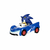 Sonic The Hedgehog Vehículo Metálico 1:64 Wabro