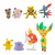 Pokémon Multipack X8 Figuras Caffaro - comprar online