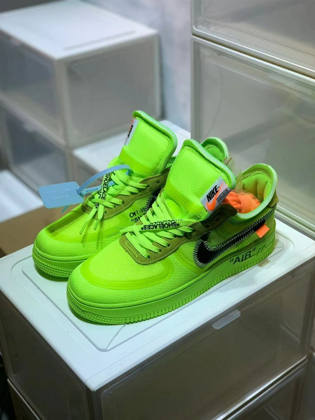 Nike air force hot sale 1 volt green