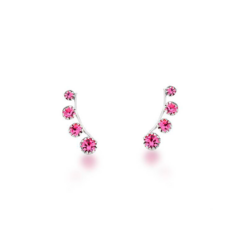 BRINCO ZIRCONIA ROSA