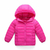 Jaqueta Puffer Infantil Feminino Masculino Com Capuz - comprar online