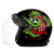 Capacete Aberto Etceter Custom Psycho Rat Brilhante - comprar online