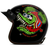 Capacete Aberto Etceter Custom Psycho Rat Brilhante na internet