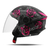 Capacete Aberto Pro Tork New Liberty 3 Flowers