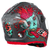 Capacete Fechado Pro Tork Stealth Zombie Brilhante na internet