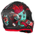 Capacete Fechado Pro Tork Stealth Zombie Fosco