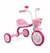 Triciclo Infantil Menina Rosa Pink Alumínio Nathor