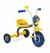 Triciclo Infantil Menino Azul e Amarelo Alumínio Nathor