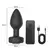 Silicone Vibrating Anal Plug with Remote Control - 10 Vibration Modes on internet