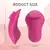 Vibrador Wearable Bluetooth para Mulheres com Controle Remoto Sem Fio - comprar online