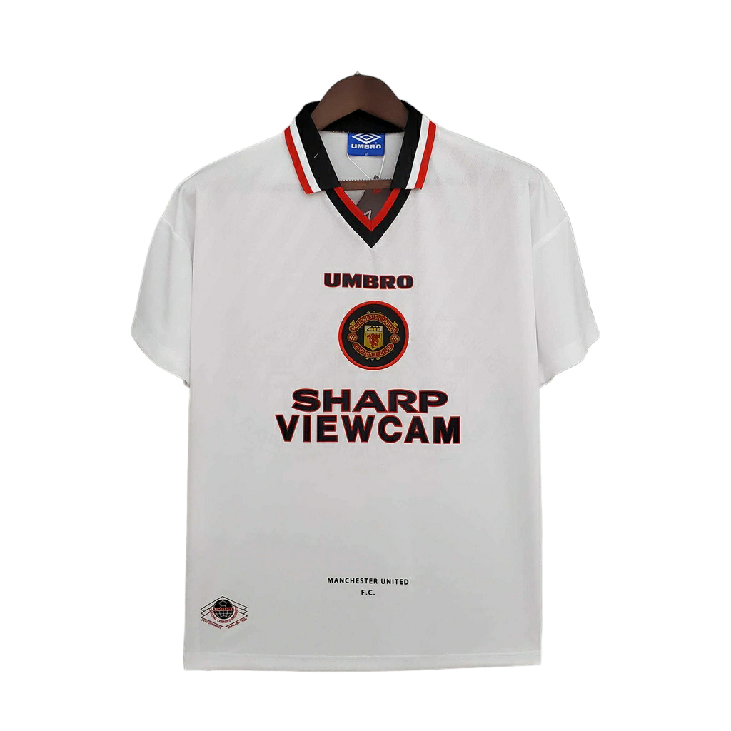 Camisa Manchester United Retrô 1996/1997 Branca - Umbro