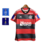 Camisa Flamengo I Patrocínios 23/24 Torcedor Adidas Masculina - Vermelho e Preto