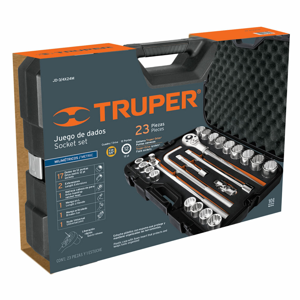 Kit de Herramientas Truper Con 77 Piezas