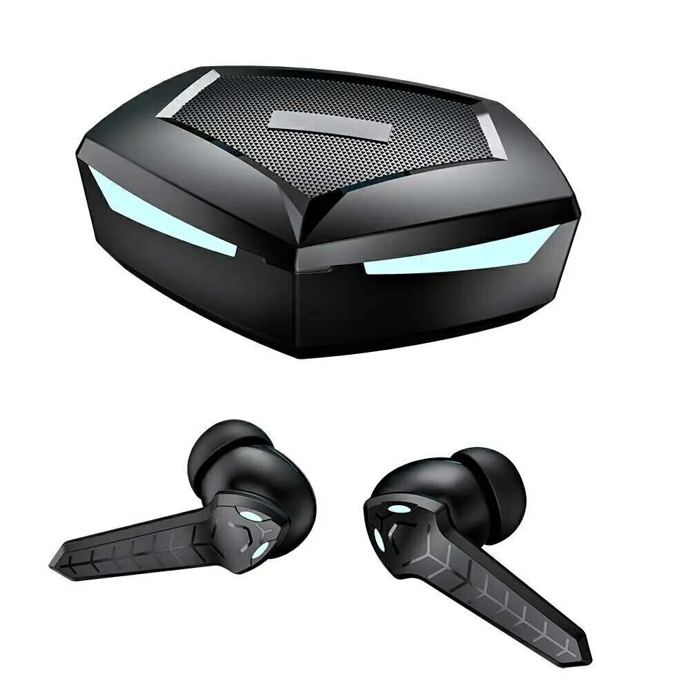 Fones sem fio Bluetooth Smart TWS-100W com base de carregamento