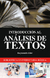 INTRODUCCION AL ANALISIS DE TEXTOS