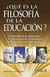 QUE ES LA FILOSOFIA DE LA EDUCACION