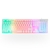 Teclado Gamer Dazz Rapid Fire Asgard LED Rainbow Anti Ghosting Modo Gaming ABNT2 Branco 62000041 na internet