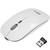 Mouse Óptico M-Three Sem Fio Recarregável Branco MBTech MB54325