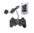 Controle Joystick Para Playstation PS2 e PS1 Maximidia Preto MAX-PC22