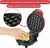 Mini Máquina de Fazer Waffle Panqueca Elétrica 110v - Gratitude Brasill - A Loja Mais Completa!