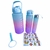 Kit 3 Garrafa de Água Squeeze Motivacional 2L 900ml e 300ml - Gratitude Brasill - A Loja Mais Completa!