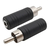 Adaptador Conector Plug P2 Femea 3.5mm Para RCA Macho