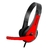 Headset C3Tech PH-30BK Com Controlador De Volume P2 3.5mm Preto E Vermelho on internet