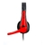 Headset C3Tech PH-30BK Com Controlador De Volume P2 3.5mm Preto E Vermelho - buy online