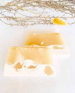 jabón de glicerina natural avena y miel - comprar online