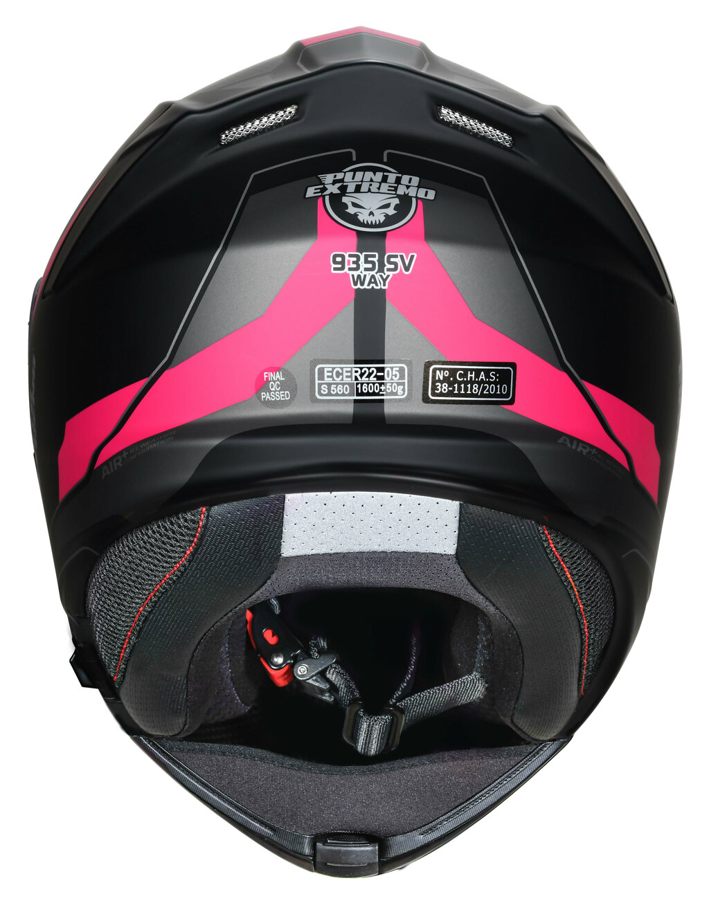 Casco punto extremo rebatible new arrivals