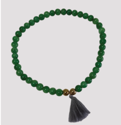 Pulsera Código Sagrado de Piedra Natural Jade Verde - comprar online