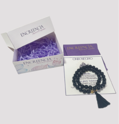 Pulsera Código Sagrado de Ónix Negro - tienda online